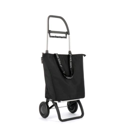 Rolser - Wózek na zakupy Mini Bag Plus MF 2L czarny
