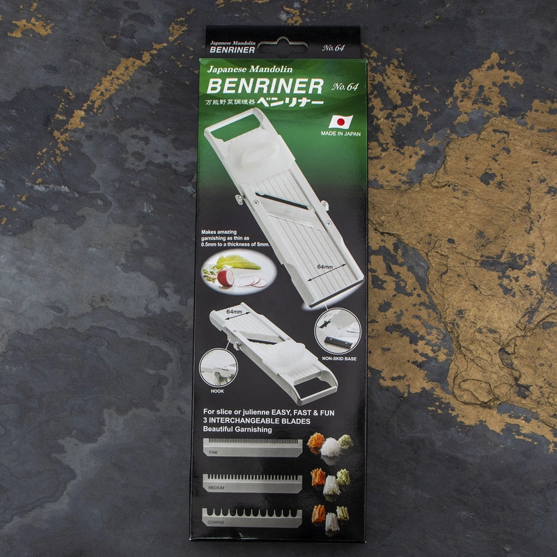 Benriner - Premium No.64 Mandolina do warzyw 64 mm White