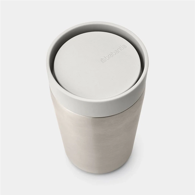Brabantia - Kubek termiczny 0,2l Make&Take Light Grey