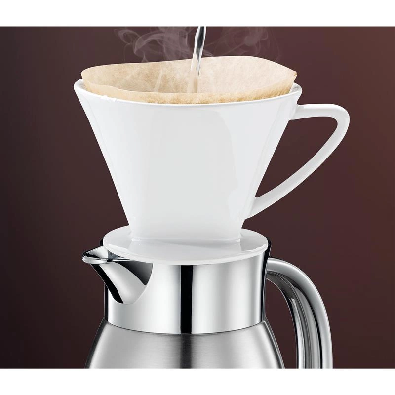 Cilio - dzbanek termiczny, stal nierdzewna, 2,0 l, śred. 13,5 x 29 cm, satynowy Triest