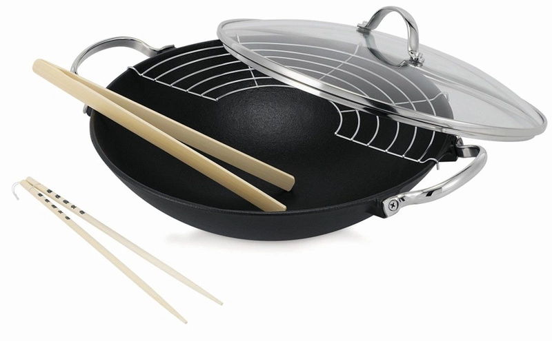 Beka - wok żeliwny  30 cm Lhasa Indukcja