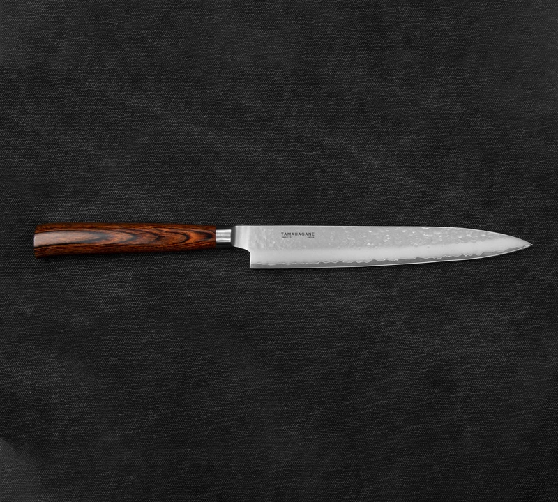 Tamahagane - Tsubame Brown Nóż Sashimi 21cm