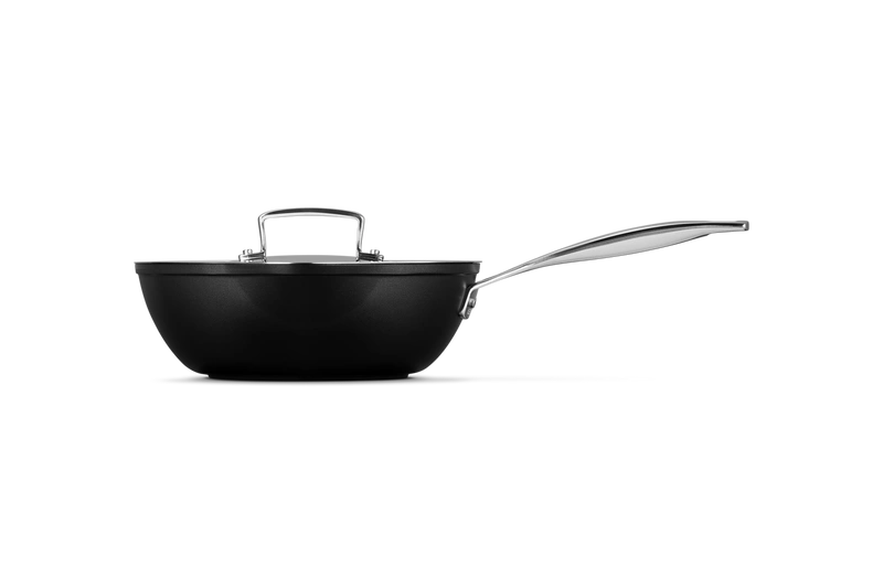Le Creuset - TNS Głęboka Patelnia 24 cm z pokrywą