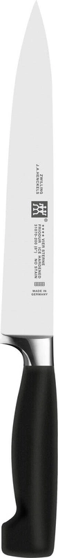 Zwilling - Zestaw 5 noży w bloku samoostrzącym Four Star czarny