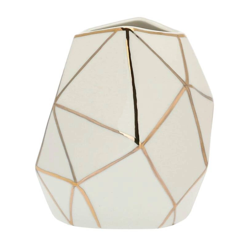 RITUALI DOMESTICI - CUBISMO Porcelanowy wazon M