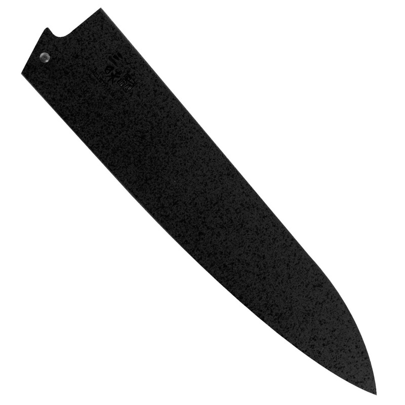 Mcusta - Drewniana Saya Black ochraniacz na nóż Szefa kuchni 24 cm