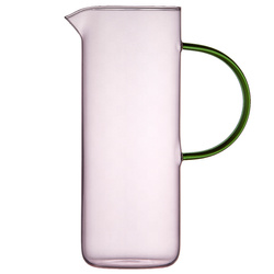 Lyngby Glas - Dzbanek do wody Torino 1,1 L różowy