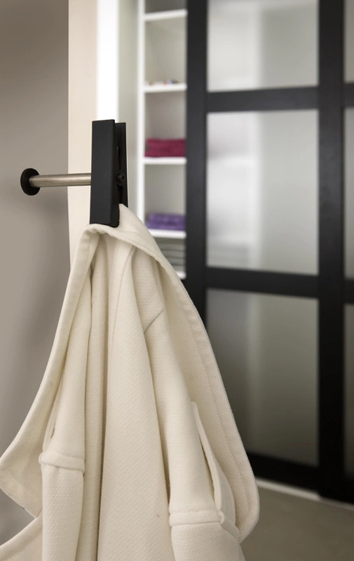 Wieszak klamerka The Beak biały haczyk