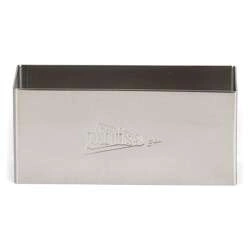 Patisse - Pierścień prostokątny ze stali nierdzewnej 9x3cm