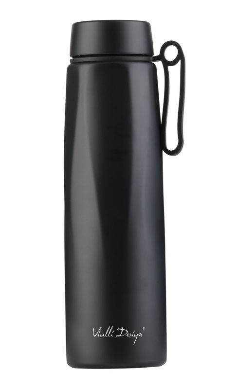 Vialli Design - Butelka termiczna Fuori 500 ml czarna