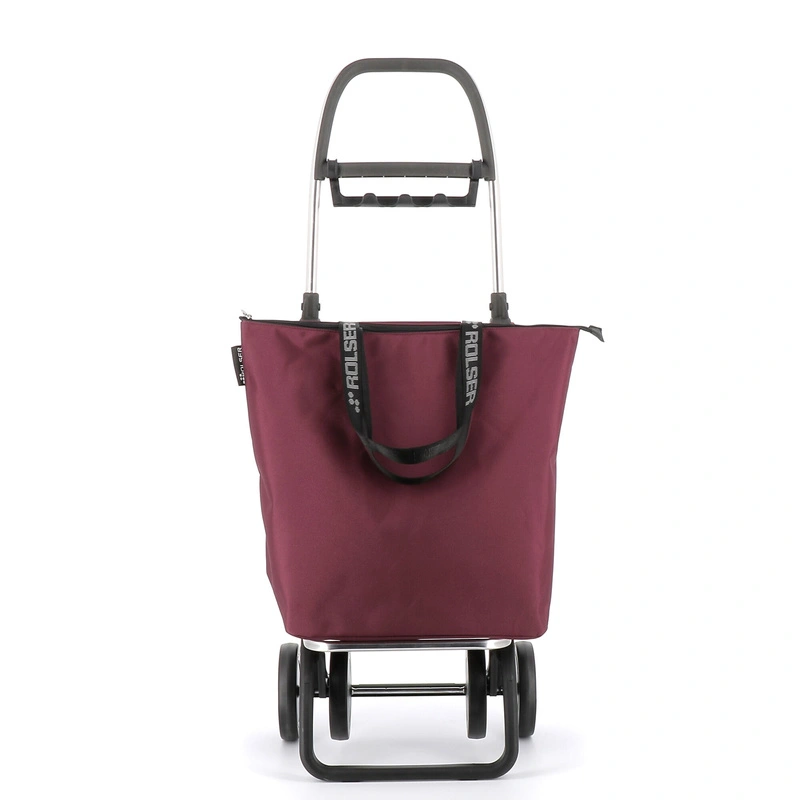 Rolser - Wózek na zakupy Mini Bag Plus MF 4L Bordowy