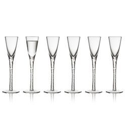 Lyngby Glas - Kieliszki do wódki 6 sztuk Paris Aquavit transparentne