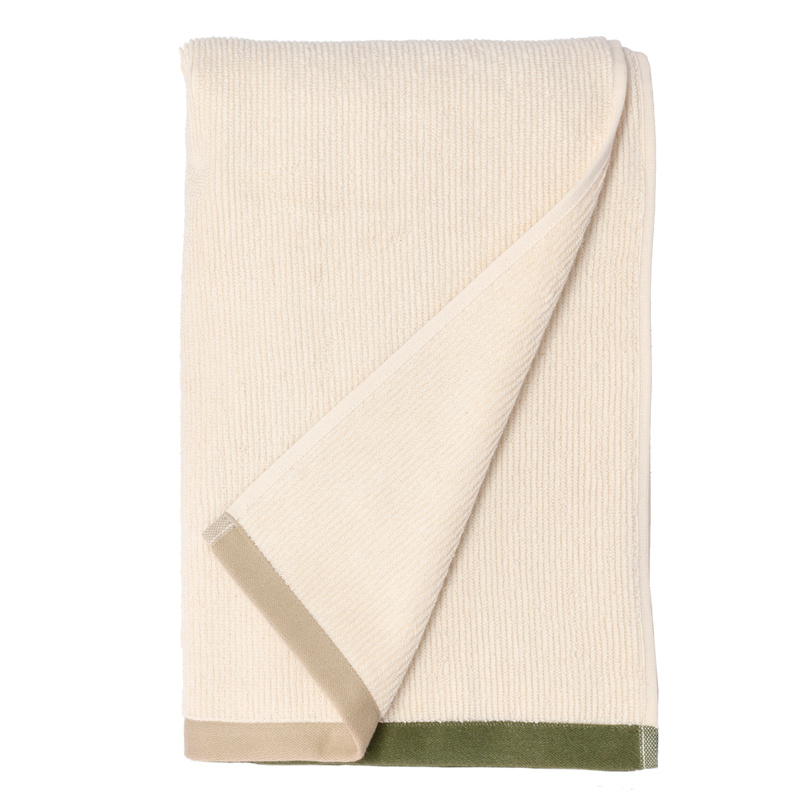 Södahl - Ręcznik 70 x 140 cm Contrast olive
