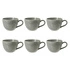Seltmann - BEAT COLOR GLAZE Zestaw 6 filiżanek do kawy 260 ml