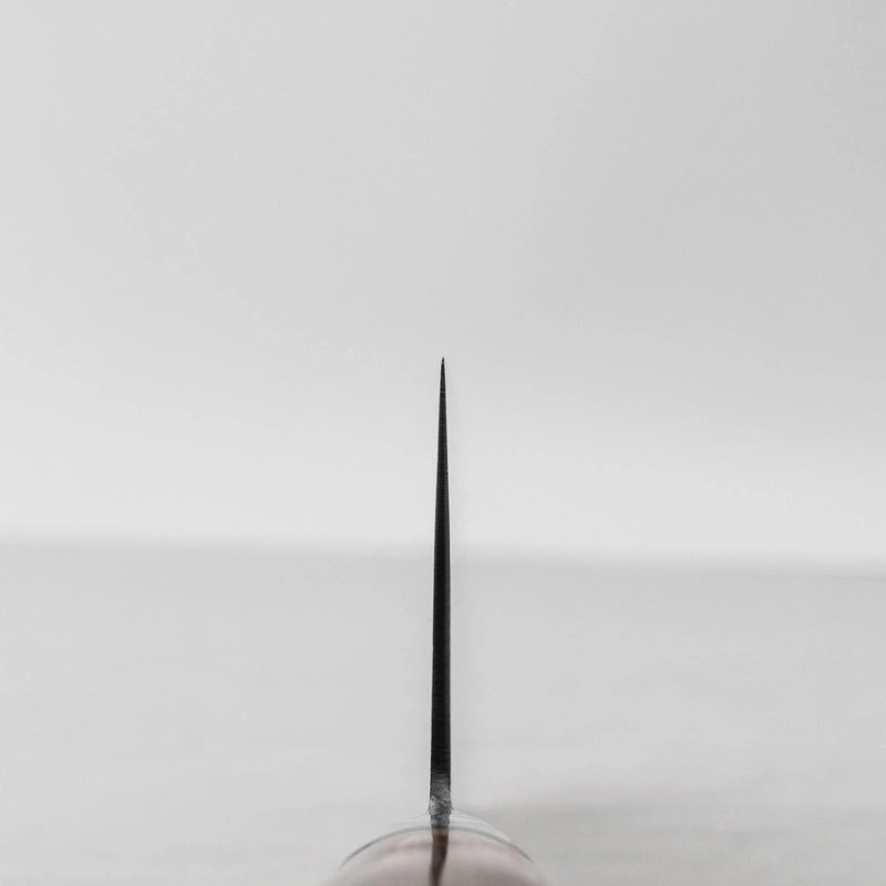 Tamahagane - San Brown VG-5 Nóż Kengata 19,5 cm