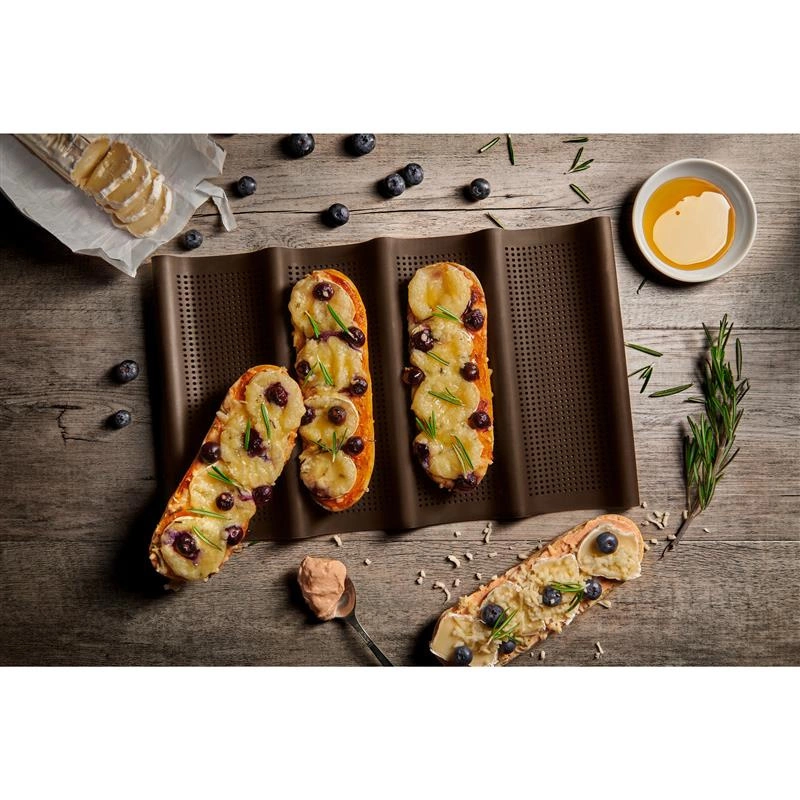 Lurch - forma na 4 mini-bagietki, 32,5 x 20,5 cm FlexiForm