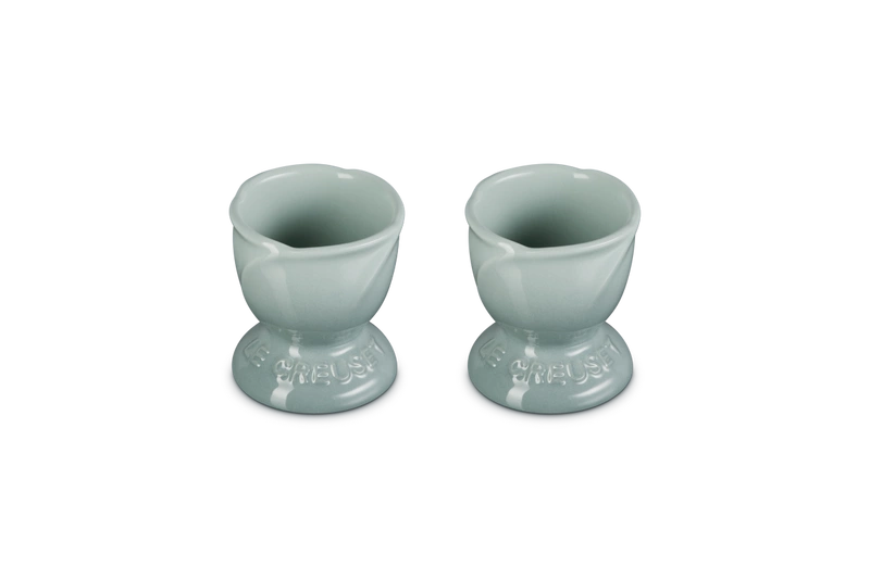 Le Creuset - Zestaw Kieliszków na jajko Jardin sea salt