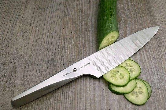 Chroma -karbowany nóż szefa kuchni Type 301