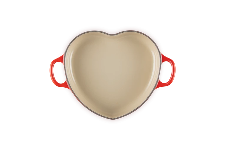 Le Creuset - Garnek Profesjonalny Gourmet Serce 20 cm Wiśniowy