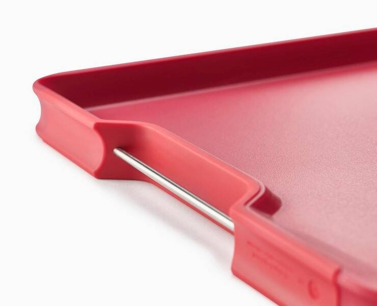 Joseph Joseph - Deska XL Cut&Carve™ Plus, czerwona
