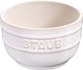 Staub - zestaw 4 ramekinów okrągłych 9 cm, kość słoniowa XS-MINIS