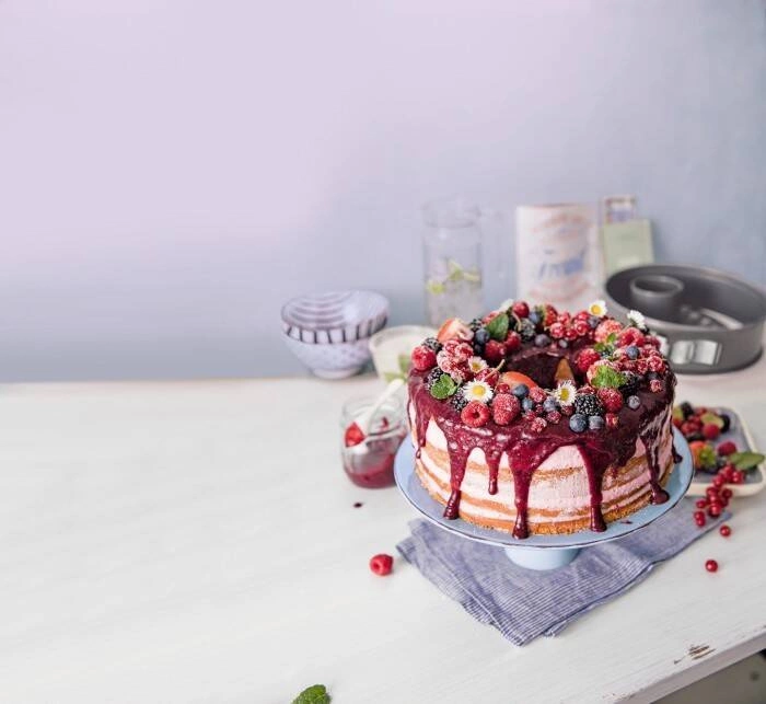 Kaiser - Tortownica rozpinana, 26 cm 2 dna La Forme Plus