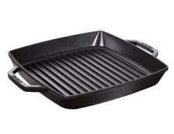 Staub - patelnia żeliwna kwadratowa 23 cm czarna