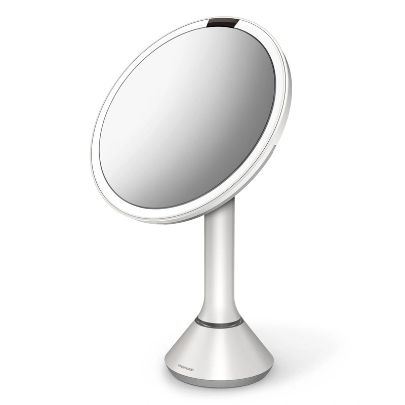 simplehuman - Lustro z czujnikiem SENSOR z kontrolą natężenia światła, białe
