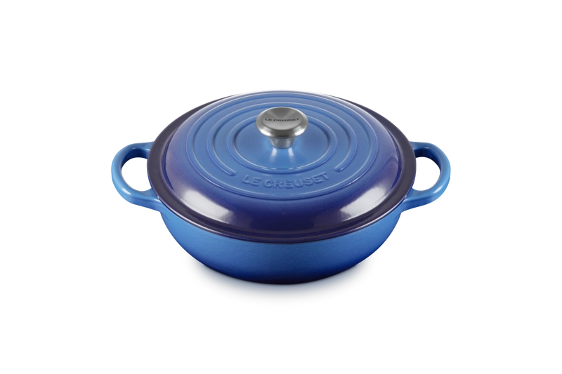 Le Creuset - garnek żeliwny do gulaszu 2,2 l 22 cm azure