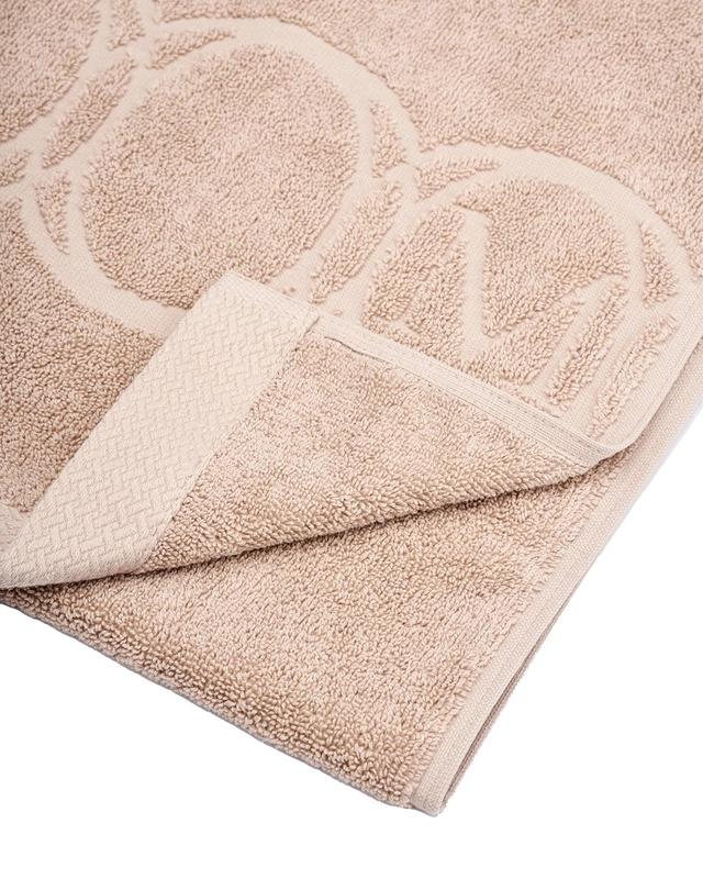 Officine Monogram - Ręcznik kąpielowy Monogram Opus 70x140cm beżowy
