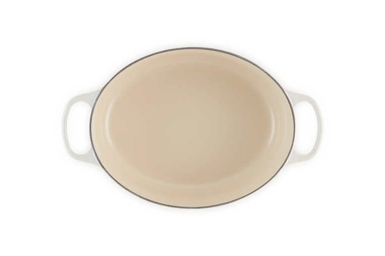 Le Creuset - brytfanna żeliwna Signature 29 cm 4,7 l meringue