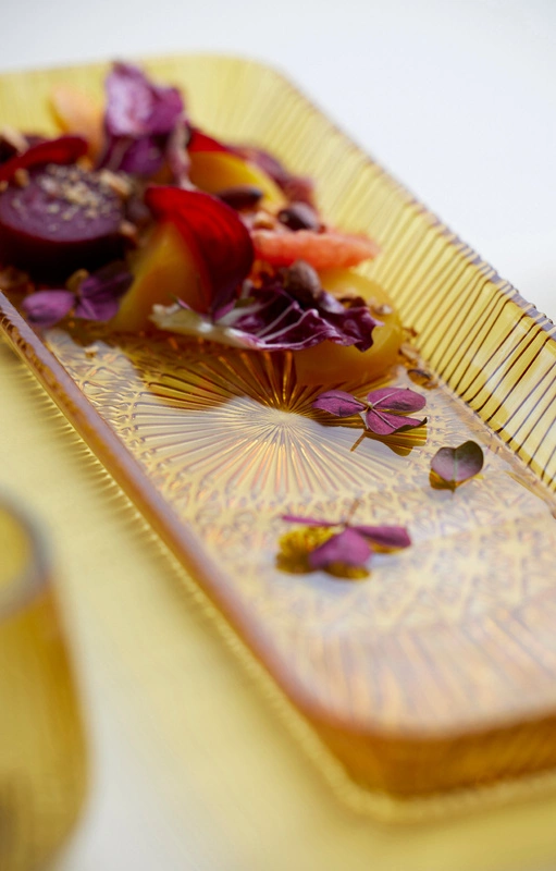 Bitz - Naczynie do serwowania Kusintha 38 x 14 cm Amber