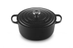Le Creuset - garnek żeliwny emaliowany Signature 28 czarny