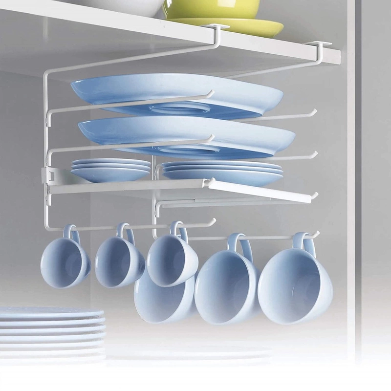 RAYEN - Podwieszany stojak na talerze i kubki