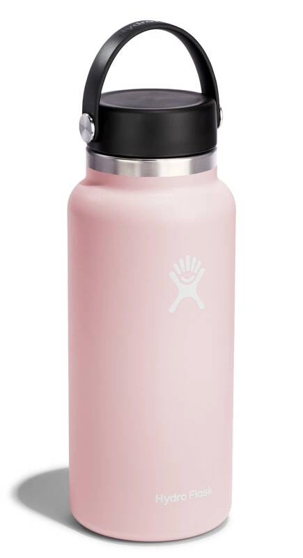Hydro Flask - Butelka 946 ml Wide Mouth Flex Cap różowy Trillium