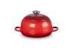 Le Creuset - garnek żeliwny do pieczenia chleba wiśniowy