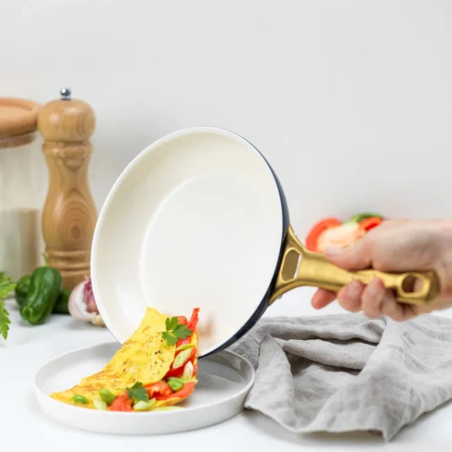 GreenPan - zestaw 10el. Garnków i patelni Padova reserve Oxford Blue