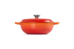 Le Creuset - garnek żeliwny La Marmite płomienny 2,2 l 22 cm