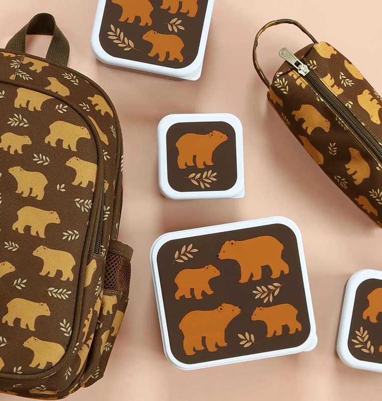 A Little Lovely Company - Lunchboxy dla dzieci BEARS