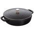 Staub - głęboka patelnia żeliwna Chistera czarna 24 cm