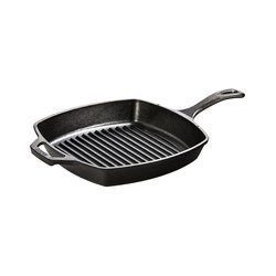 Lodge - Patelnia żeliwna grillowa kwadratowa 26 cm FISH
