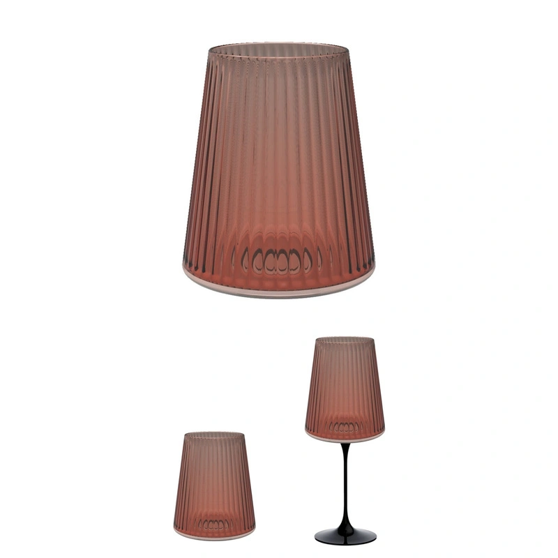 Trebonn - SplitGlass Easy - Kieliszek do wina - Flamingo Red