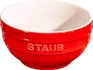 Staub - zestaw 4 misek okrągłych 12 cm, czerwony Serving