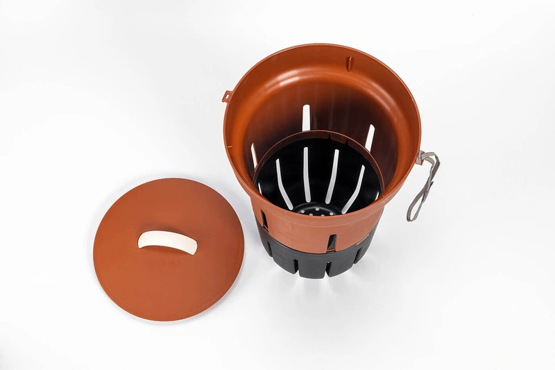 Urbalive - Podziemny kompostownik 26.5 cm, cynamonowy