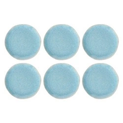 ROSE&TULIPANI - CONCERTO FUZE AZZURRO Zestaw 6 talerzy do sałatek 22 cm