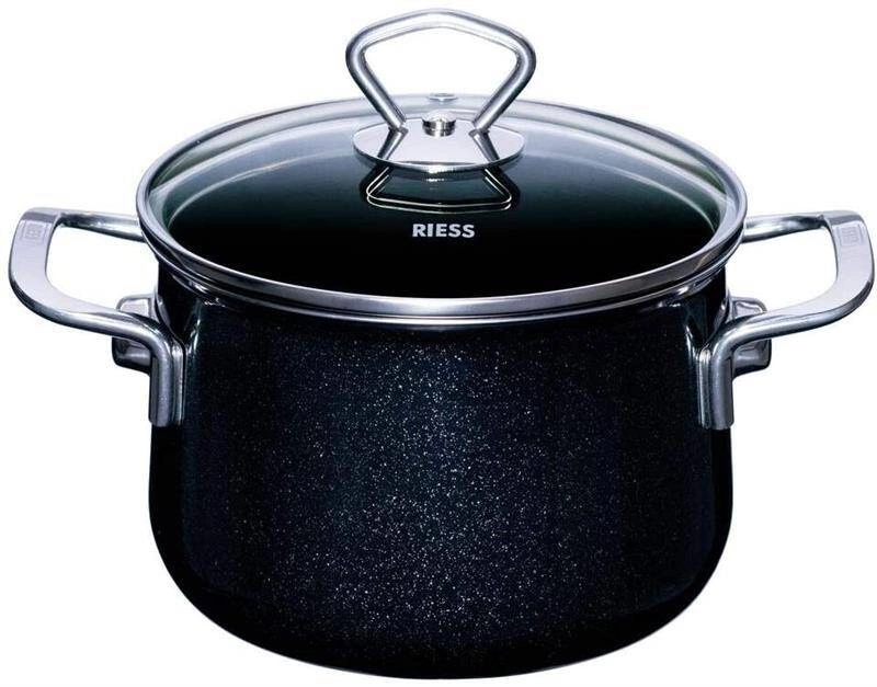 Riess - Zestaw garnków 5cz. Black Magic RIESS