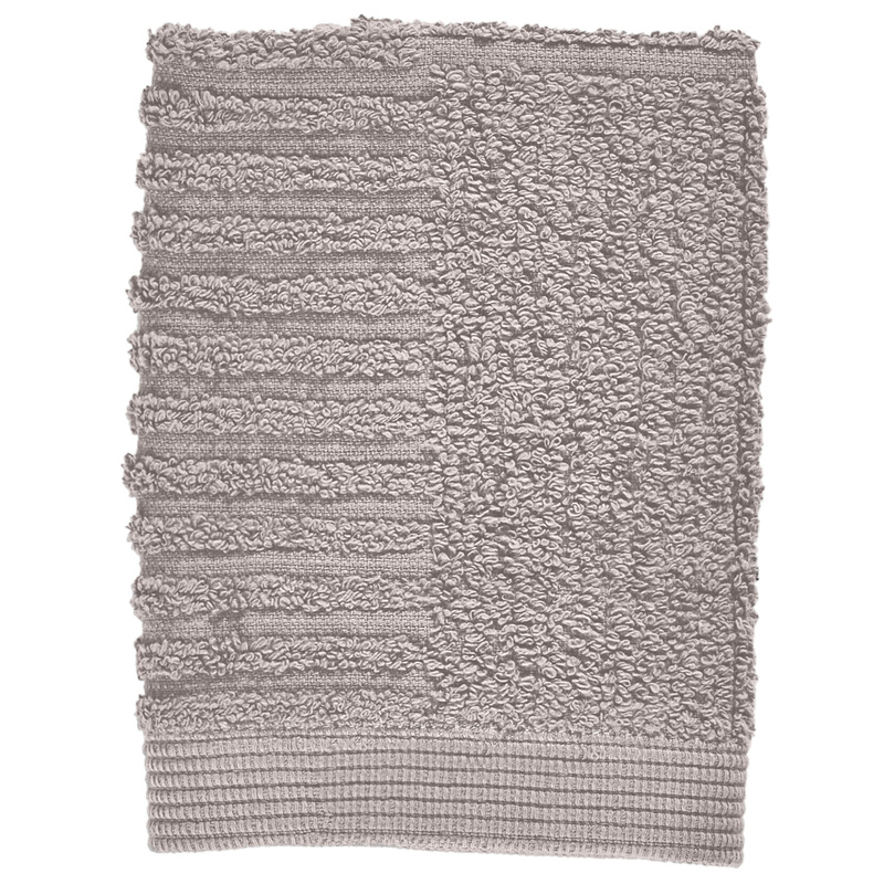 Zone Denmark - Ręcznik do twarzy 30 x 30 cm Classic Gull Grey