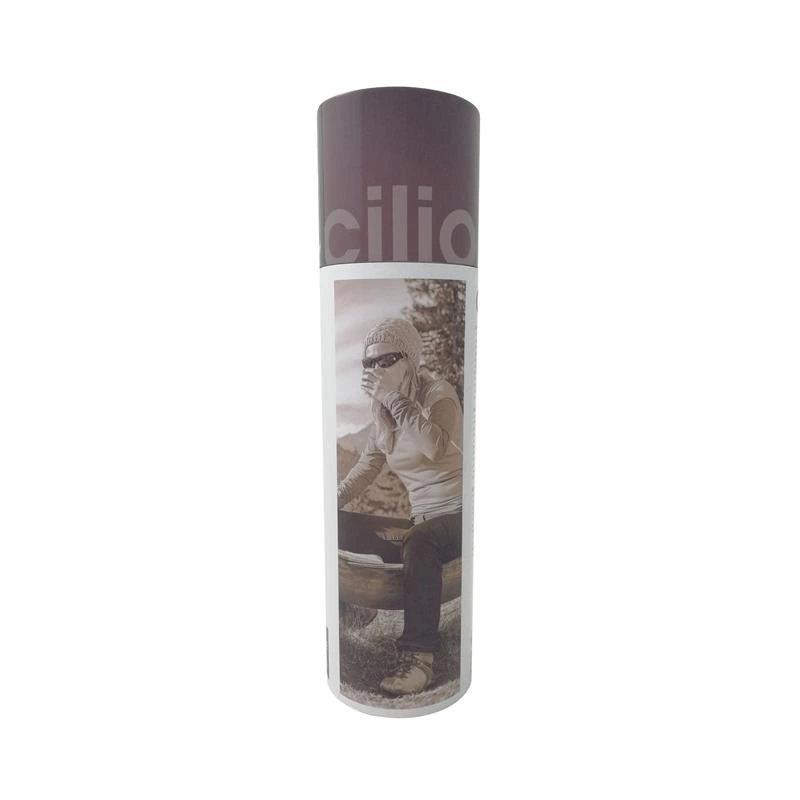 Cilio - butelka termiczna, stalowa czarna, 750 ml