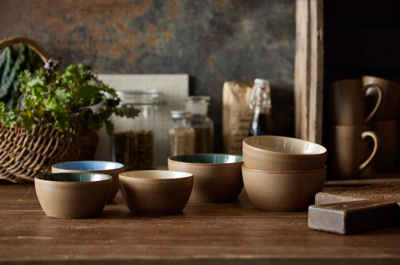 Bitz - Miska 12 cm Wood/Ocean