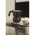 Alessi - kawiarka aluminiowa 6 filiżanek czarna MOKA